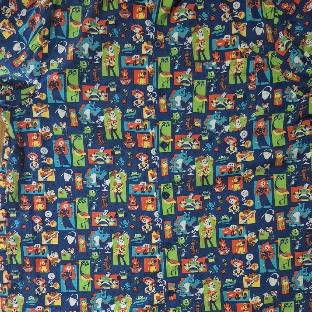 Disney Parks "World of Pixar" Camp Shirt - Picture 2 of 4
